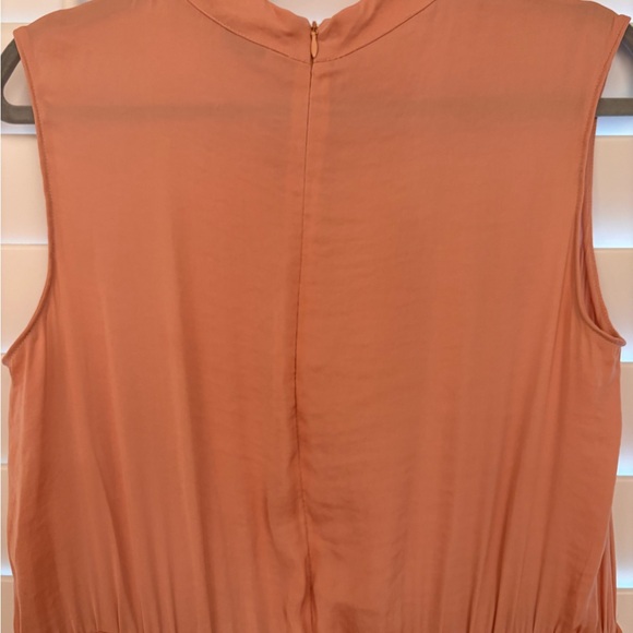 Naked Zebra Peach Ruched Mini Dress - Picture 7 of 8